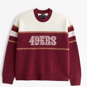 Abercombie & Fitch - San Francisco 49ers Crew Sweater